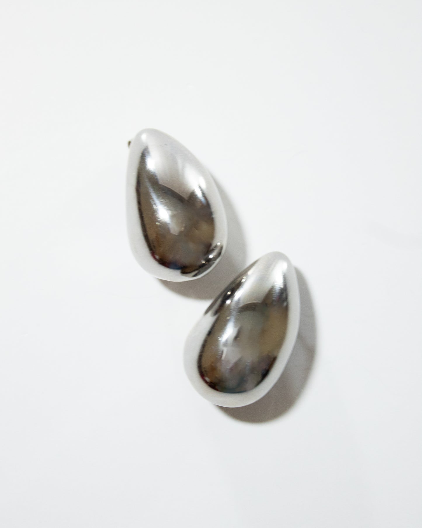 Aura Silver Drop Earrings