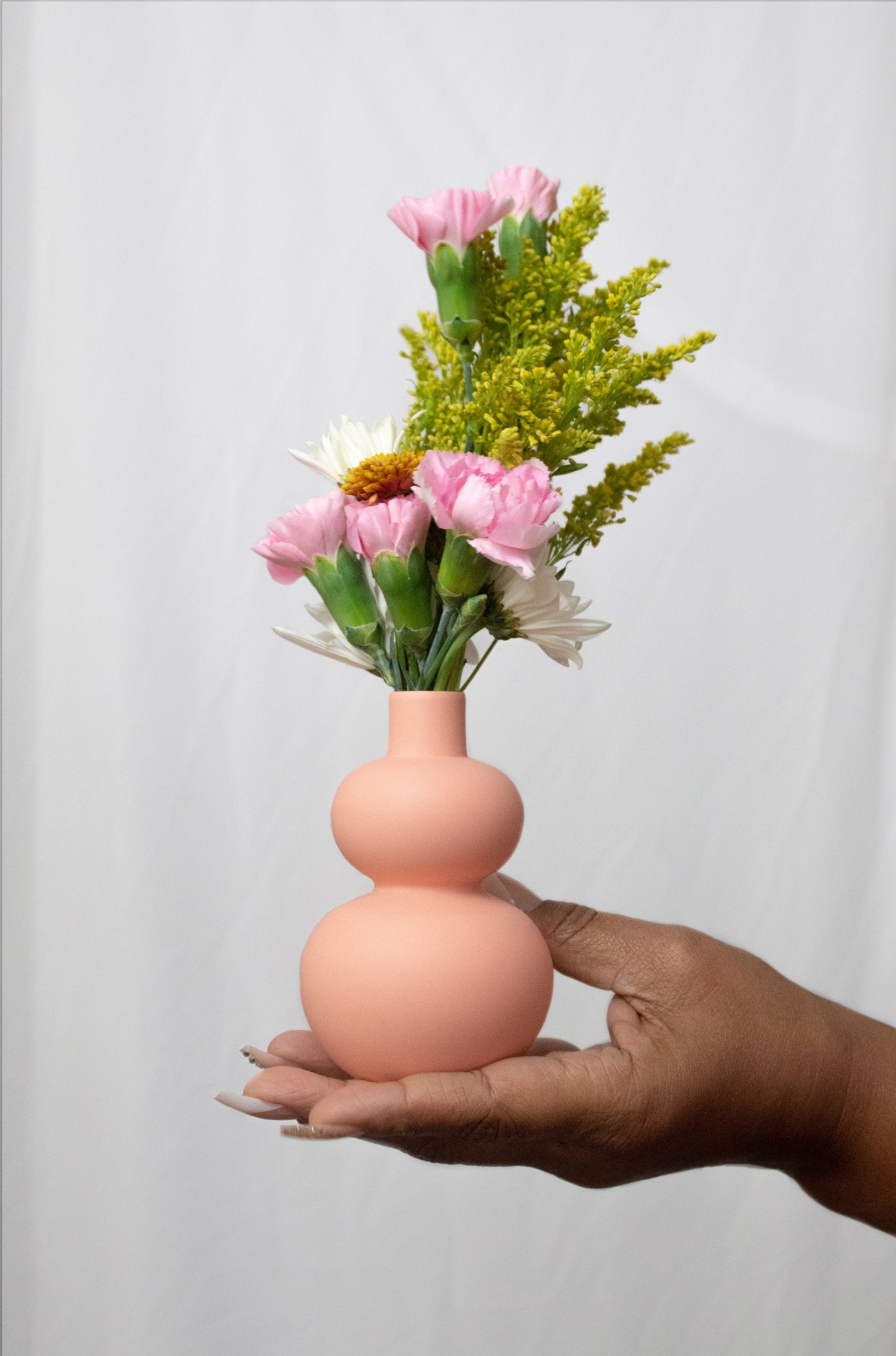 Matte Mini Double Lobed Vase